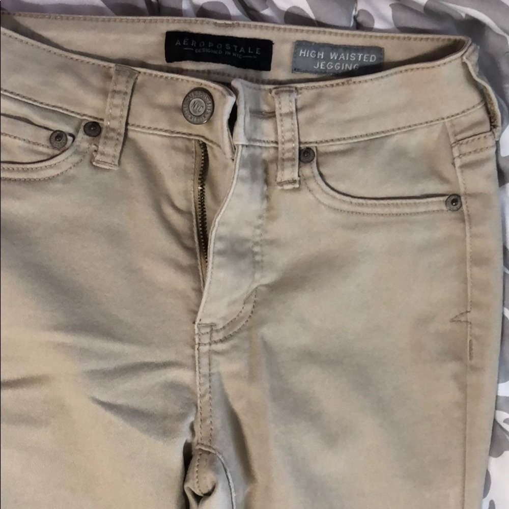 Tan khakis